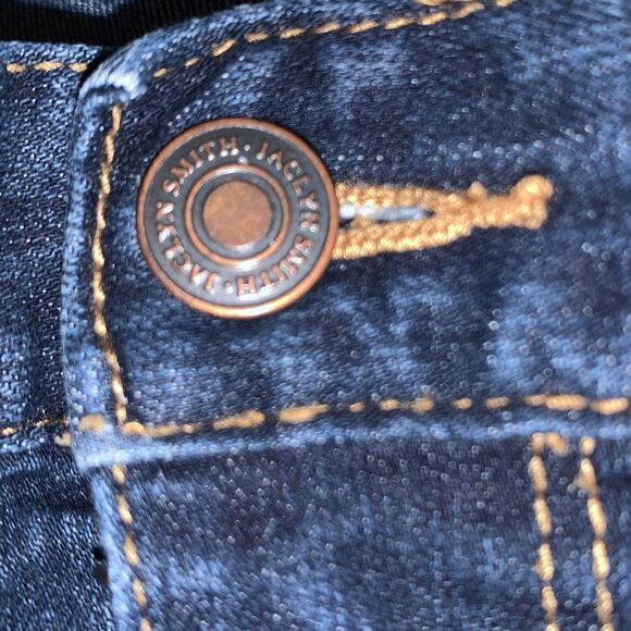 Jaclyn Smith Jeggings Dark Wash Size 6 - Picture 9 of 11